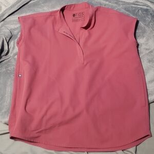 women's Quartz Rafaela - Mandarin Collar Scrub Top - XS